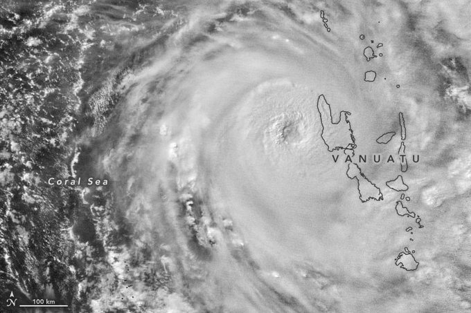 Tropical Cyclone Harold, April 2020